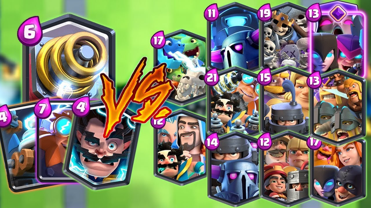 ELECTRIC TEAM VS ALL TEAMS - Clash Royale Challenge