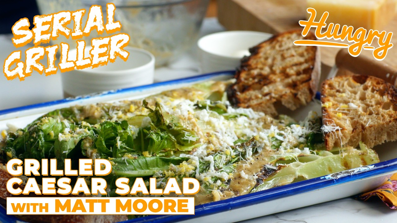 How to make a Grilled Caesar Salad with Matt Moore | Serial Griller