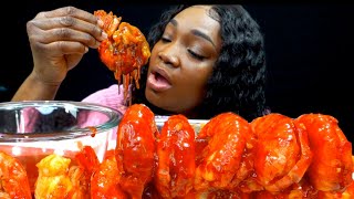 10 2 X SPICY MEGA PRAWNS IN 10 MINUTES | SEAFOOD BOIL MUKBANG| SEAFOOD MUKBANG | MUKBANG