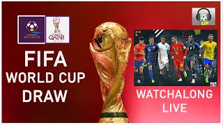 FIFA World Cup Qatar 2022 Draw Live | Watchalong with Football Gupshup
