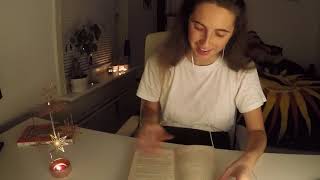 ASMR | Page Turning + Page Squeezing/Finger Licking