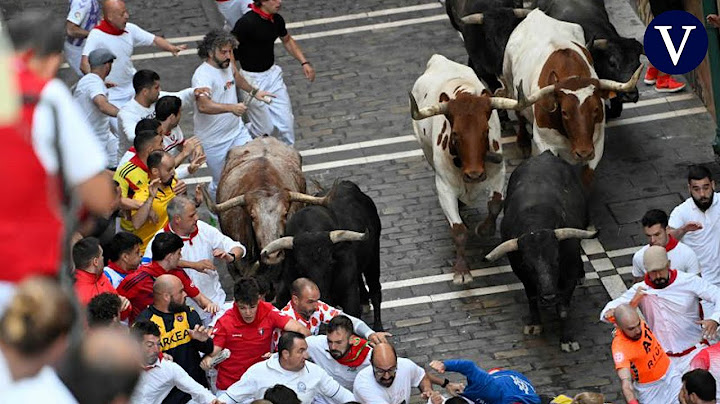 Los Sanfermines de 2025 terminan con el encierro más rápido de las fiestas