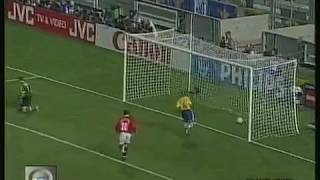 Mondiali 1998 Brasile-Norvegia 1-2 - World Cup 1998 Brazil-Norway 1-2 highlights
