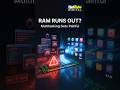 When RAM Runs Out: Why Multitasking Gets Painful #factshorts #facts #tech