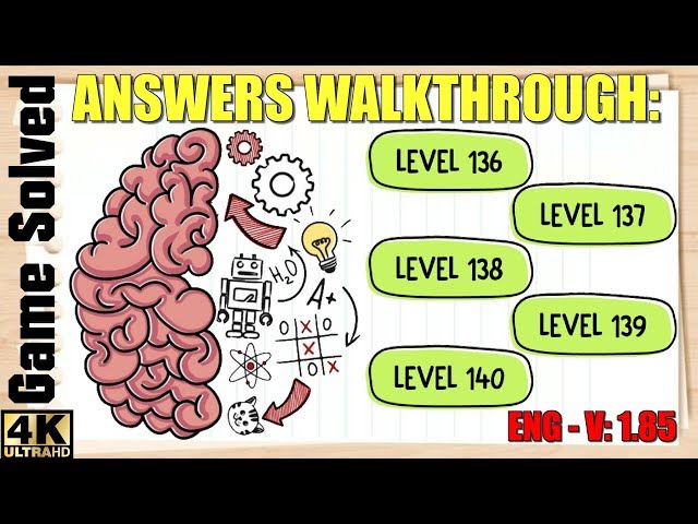 Brain Test 4 Levels 136, 137, 138, 139, 140 Answers 