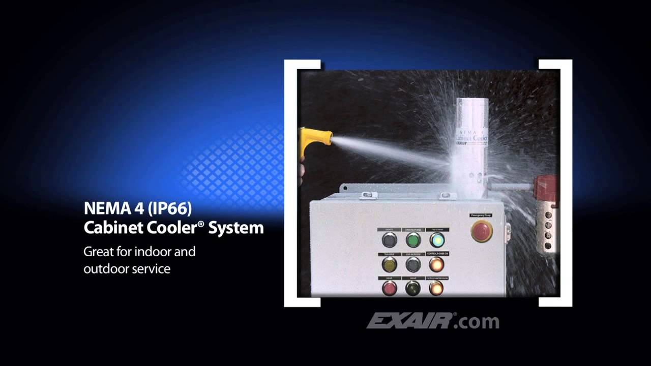 Enfriador De Gabinete Vortex Cabinet Cooler Systems From Exair