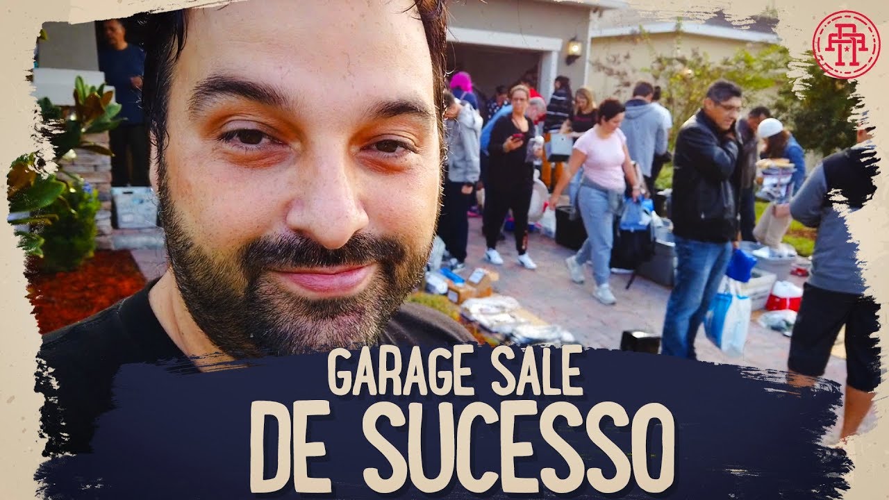 NOSSO PRIMEIRO GARAGE SALE EM ORLANDO - Família Brancoala nos EUA