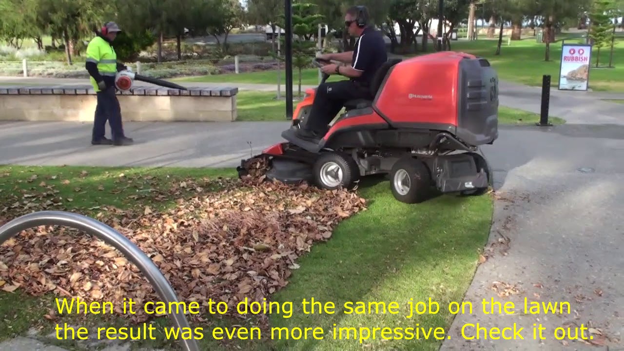 Husqvarna Rider Collect at Busselton Beach Front