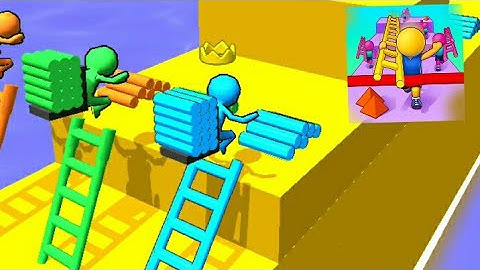 Ladder Race/ All Levels Gameplay Android, İos (Levels 1-4)