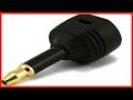 Reliable TosLink to Mini TosLink Adapter for Seamless Audio Connections