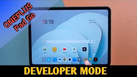 Oneplus pad go developer mode kaise on kare, how to enable developer mode in OnePlus pad go