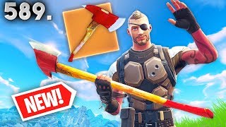 ONLY ONE PLAYER HAS THIS PICKAXE IN GAME!! *NEW PICKAXE??* Fortnite Funny and Daily Moments Ep.589