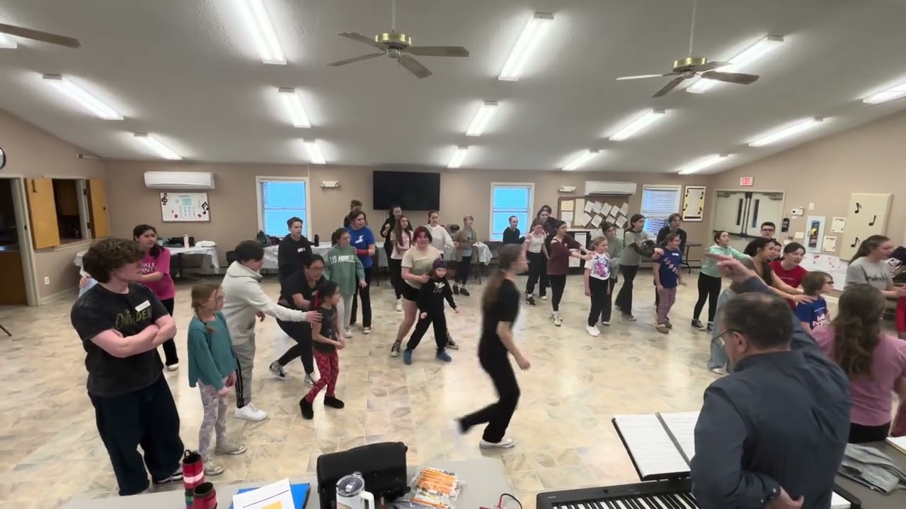 Opening number- day one with summer ensemble 