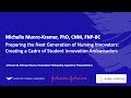Johnson & Johnson Nurse Innovation Fellowship Presentation: Michelle Munro-Kramer, PhD, CNM, FNP-BC
