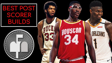 BEST POST SCORER BUILDS ON NBA 2K22