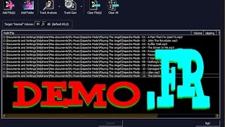 mp3 Gain / utilisation prise en main demo / tuto FR