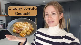 10 Minute Pancetta Burrata Gnocchi - Quick Mid Week Meals Kerry Whelpdale