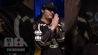 Phil Hellmuth is a SAVAGE 😡 #shorts #poker