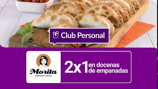 Club Personal - Morita 2x1 en docenas de empanadas screenshot 3