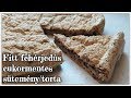 Fitt fehérjedús, cukormentes habkönnyű sütemény recept😋