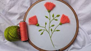 hand embroidery | embroidery with sewing thread | hand craft |kadhai|embroidery designs |design