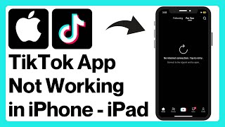 iPhone: How to Fix TikTok App Not Working | TikTok No Internet Connection Problem (2024)