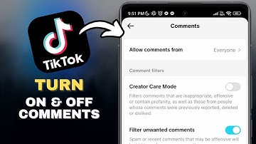 How To Turn On & Off Comments On TikTok in SECONDS!