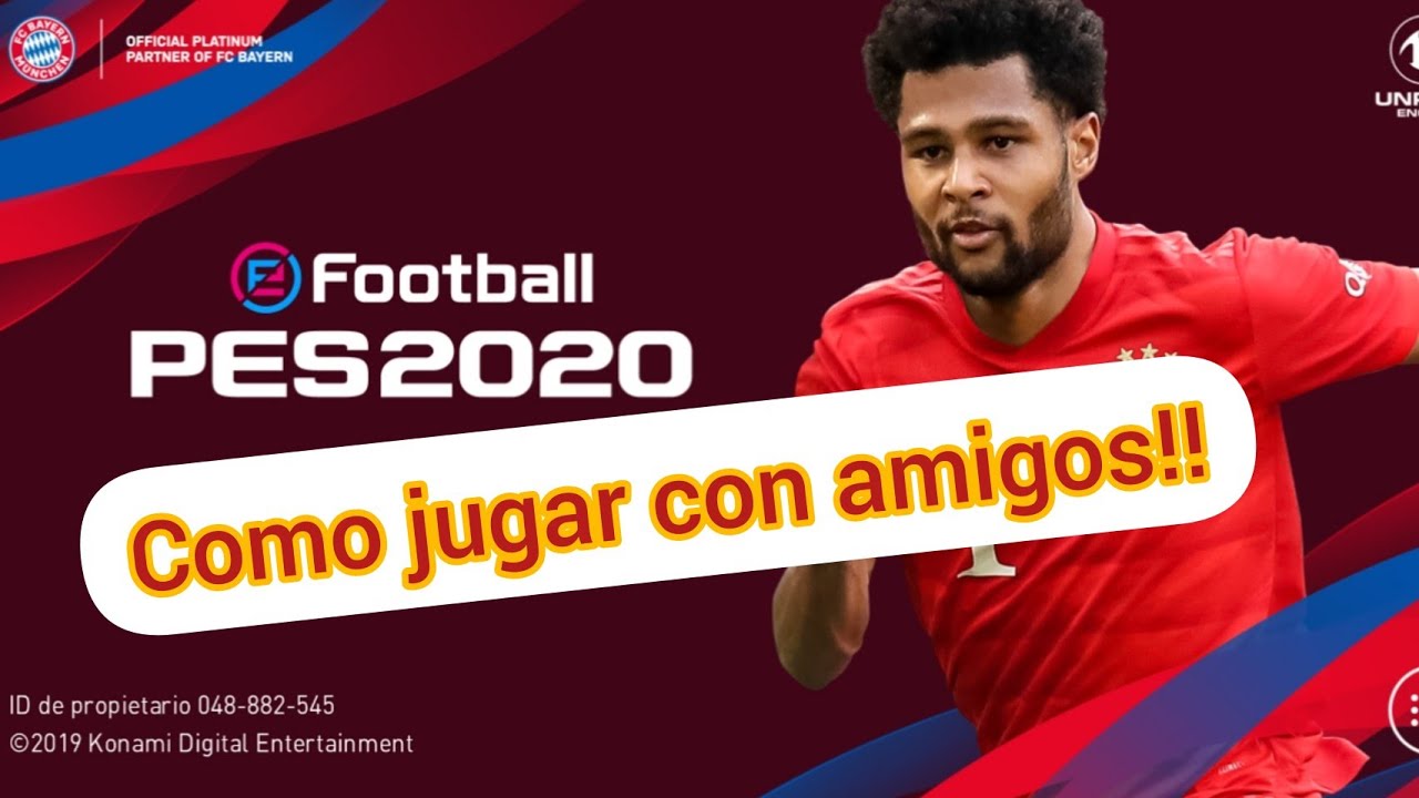 COMO JUGAR CON UN AMIGO EN PES 2020 MOBILE‼ [fácil] 😱  
