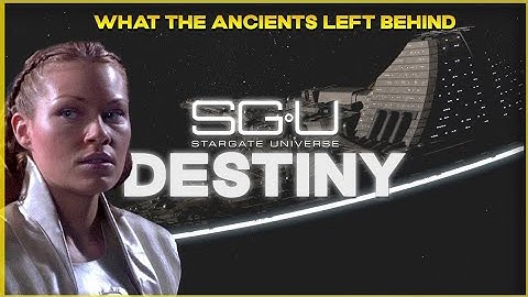 Destiny. The Ancients greatest FAILURE but humanities GREATEST discovery. 