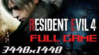 RESIDENT EVIL 4 REMAKE FUll GAME | 3440x1440 - no commentary