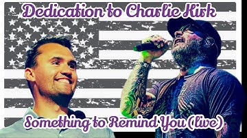 STAIND Aaron Lewis Something To Remind You Charlie Kirk Official Memorial Video
