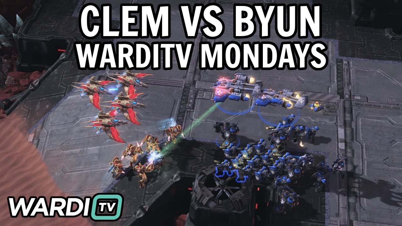 Clem против ByuN (PvT) — финал WardiTV Mondays 56 [StarCraft 2]