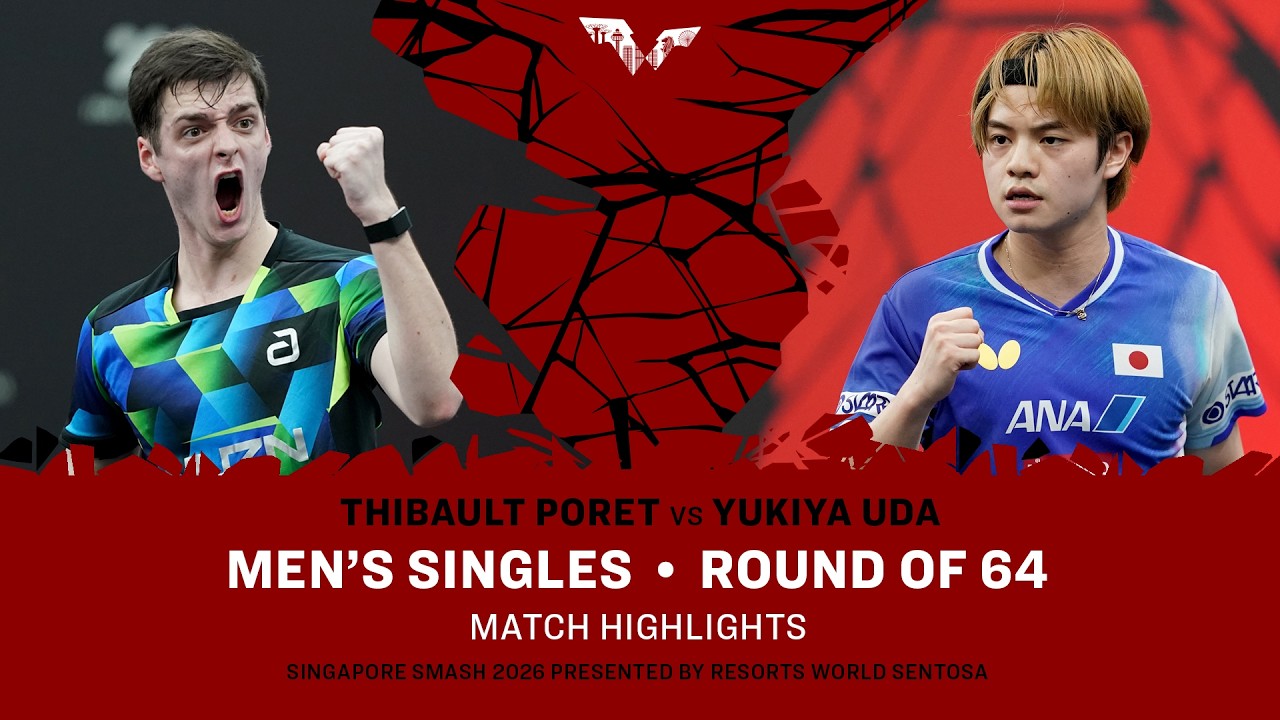 Thibault Poret vs Yukiya Uda | MS R64 | 