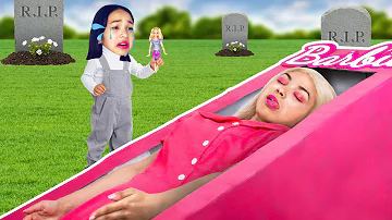 Emotional Birth To Death of Zoey IRL  | Crazy Situations and Funny Ideas For Barbie by Crafty Hacks