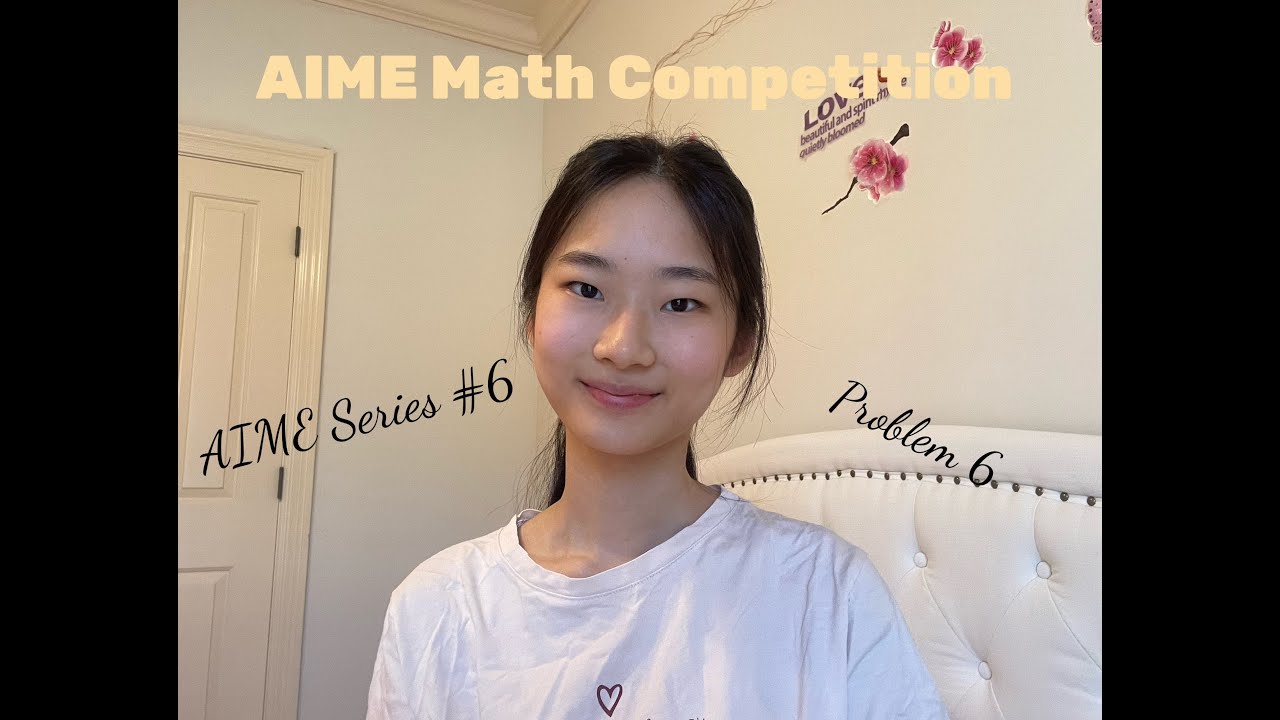 AIME Math Competition: 2020 Problem 6 (AIME Series 6) - YouTube