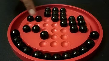 Easy trick to solve Brainvita/Marble solitaire with explaination.!!!