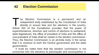 42 Election Commission