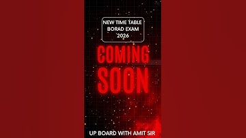 up board exam 2026 | New Time Table |#shorts #shortvideo #shortsfeed