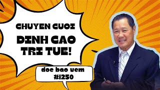 Chuyện cười đỉnh cao trí tuệ - đọc báo vẹm 1250