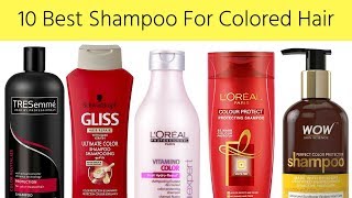 10 Best Shampoo For Colored Hair In India with Price I Shampoo for color  treated hair - thptnganamst.edu.vn