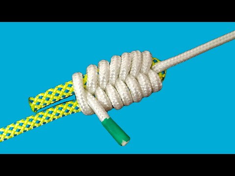 How to tie racking bend?Used to connect two ropes of different thicknesses, simple and firm