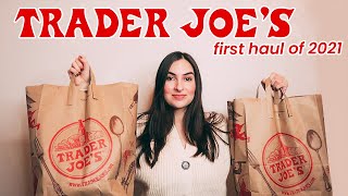 Trader Joe's Haul for Two (brand new items \& old favorites) | January 2021