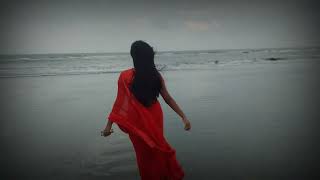 Red Saree And Mee Beach Near Neeshorgo Hotel Eloras Moving Diary