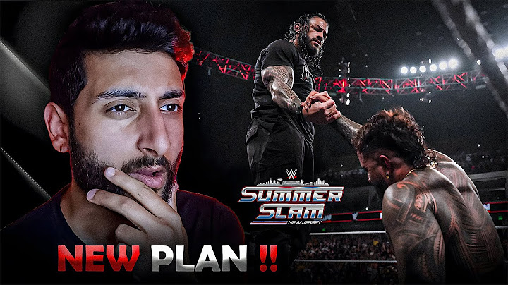 🤔 Roman Reigns' SummerSlam Plans After Seth Rollins Injury !!
