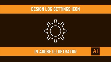 Design Settings Icon in Adobe Illustrator | Adobe Illustrator Tutorial