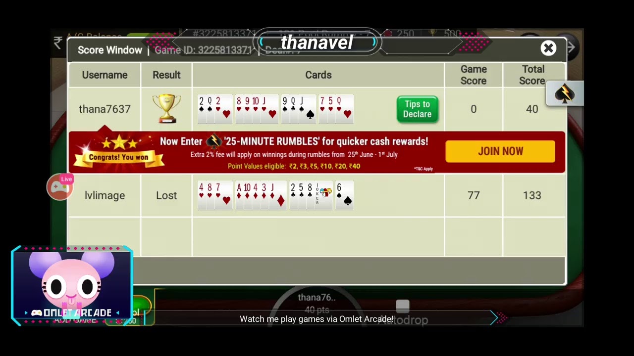 101 pool rummy tips