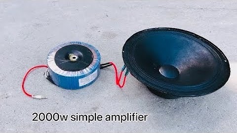 DIY Toroidal Transformer turn into amplifier | how to make amplifier at home 
