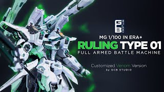 [CUSTOM] Ruling Type01 MG 1/100 Custom Paint | Venom Version | IN ERA+