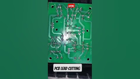 new PCB Soldering Video//PCB lead  cutting video// amplifier PCB ASSEMBLY VIDEO