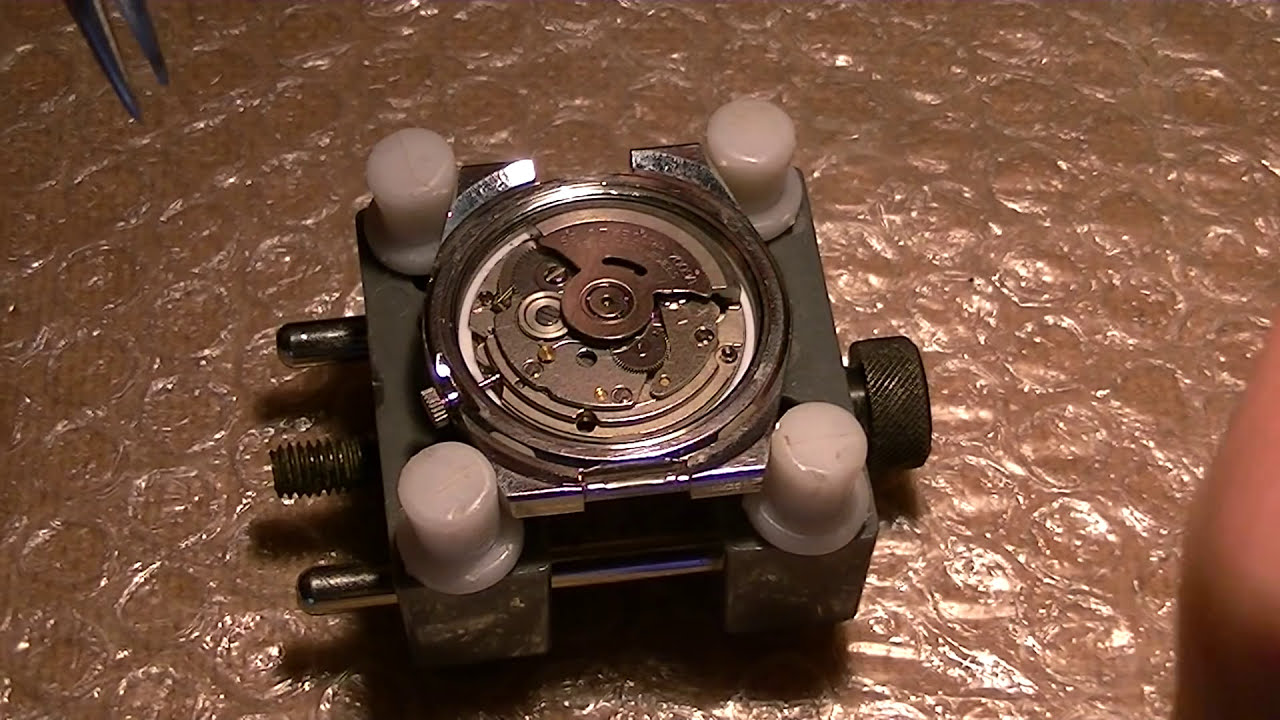 How to service and repair a Seiko 7009-3130 Automatic Wrist Watch - PART 1  - YouTube